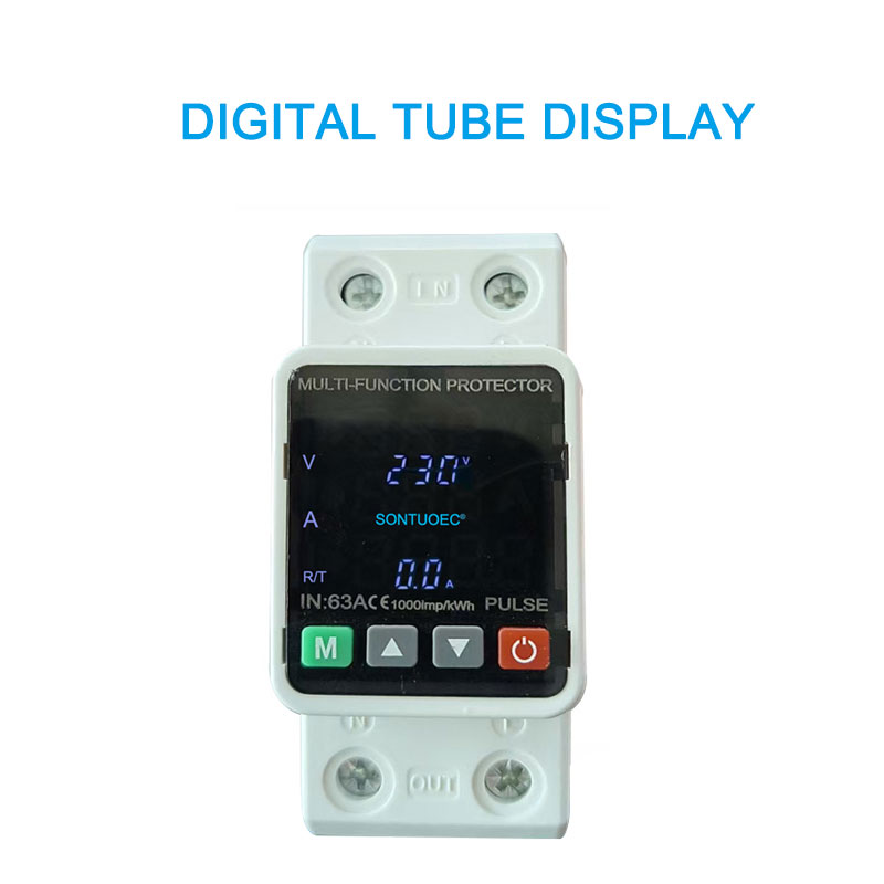 Arddangos Tiwb Digidol Amddiffynnydd Foltedd Overvoltage a Tanddilfa