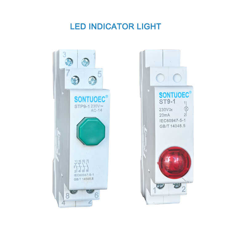 DIN Rail Mount Dynodiad Light LED Signal Lamp