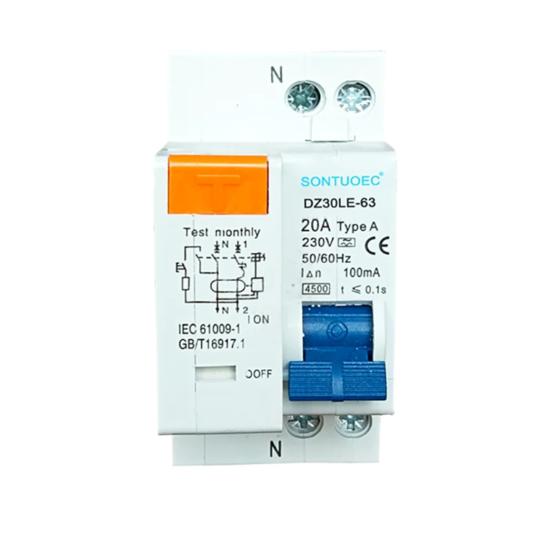 1p+n rcbo math electronig