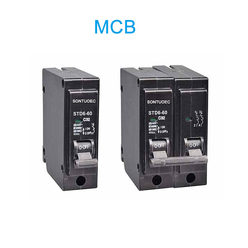 Gwerthu Poeth BH Diogelwch Mini Circuit Breaker MCB Pris 100a