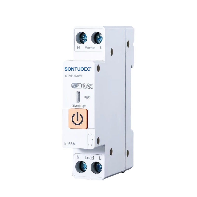 Switsh pŵer uchel deallus WiFi 220V Ffôn Symudol Amddiffynnydd Foltedd Rheoli Di-wifr Anghysbell